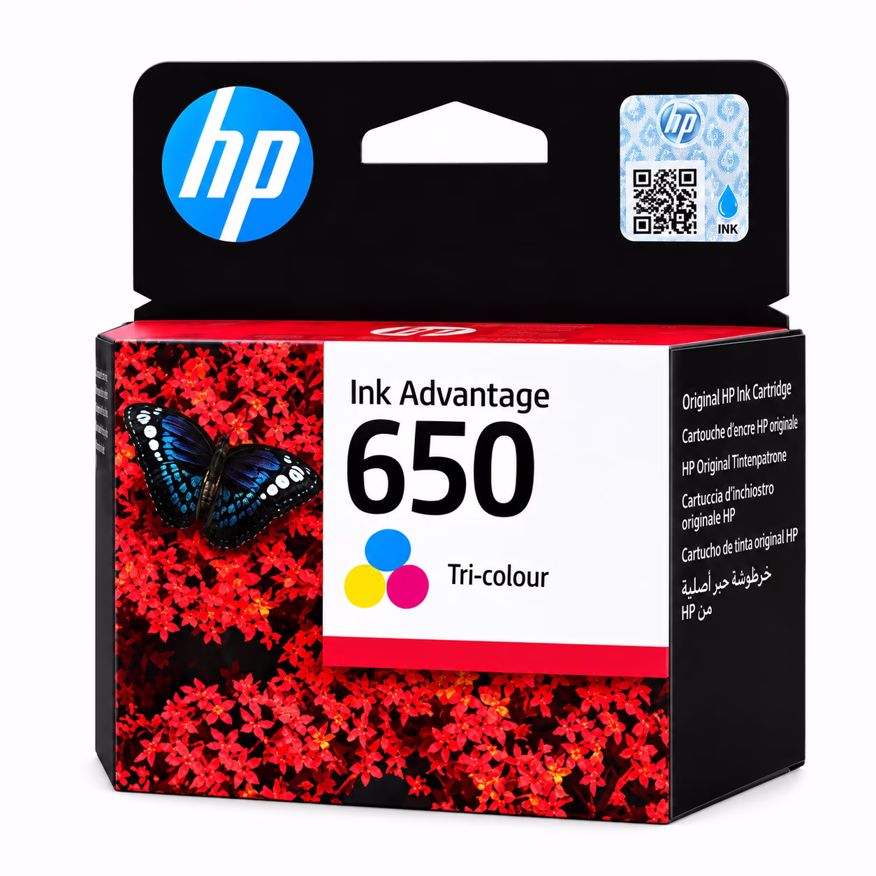 HP 650 Tri-Colour Ink Cartridge